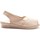 Chaussures Femme Choisissez une taille avant d ajouter le produit à vos préférés Sandales élastiquées imprimées pois Beige