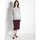 Vêtements Femme Jupes Daxon by  - Jupe en maille stature - d'1,60m Rouge