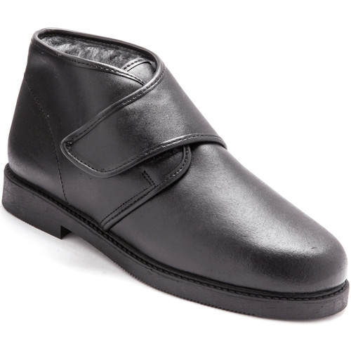Boots Honcelac Bottillons fourrés extra-larges noir - Chaussures Boot Homme 69 