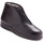 Chaussures Homme Boots Pediconfort Bottillons fourrés largeur confort Noir