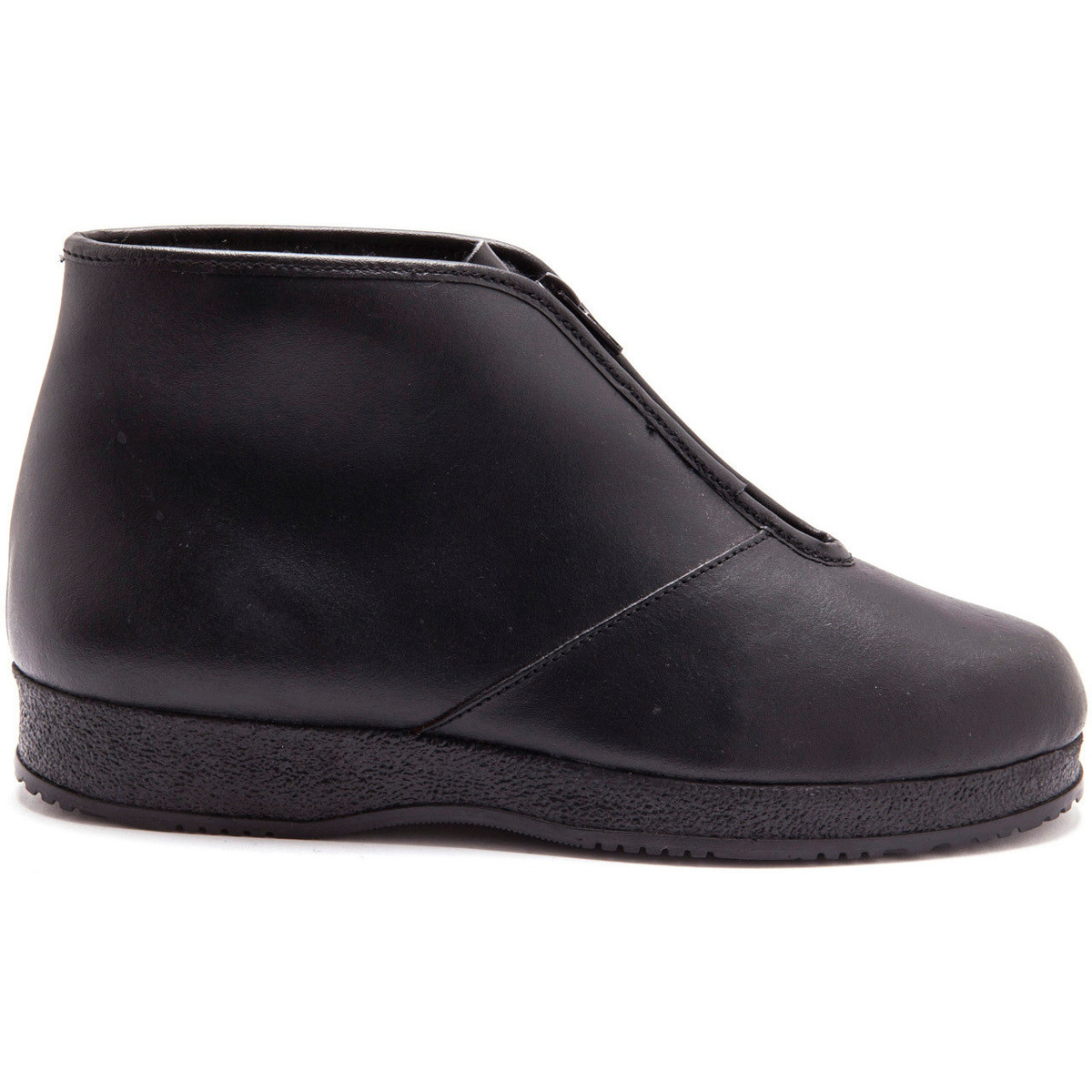 Chaussures Homme Boots Pediconfort Bottillons fourrés largeur confort Noir