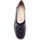 Chaussures Femme Slip ons Pediconfort Sans-gêne bi-matière avec pompons Bleu
