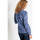 Vêtements Femme Tables de chevet by  - Gilet V maille chinée Bleu