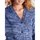 Vêtements Femme Tables de chevet by  - Gilet V maille chinée Bleu