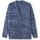 Vêtements Femme Gilets / Cardigans Daxon by  - Gilet V maille chinée Bleu
