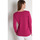 Vêtements Femme Pulls Daxon by  - Pull V manches longues Rose