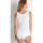 Sous-vêtements Femme Maillots de corps Daxon by  - T-shirt sans manches coton bio, lot de 2 Blanc