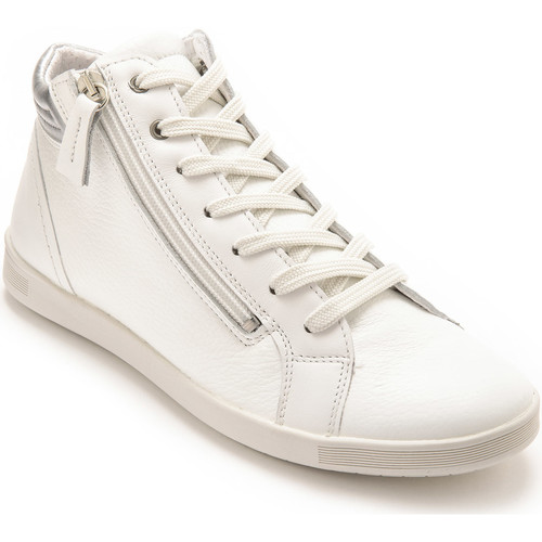 Pediconfort Baskets montantes zippées et lacées Blanc - Chaussures Derbies  Femme 119,99 €