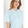 Vêtements Femme Pyjamas / Chemises de nuit Daxon by  - Chemise de nuit longue à manches courtes Bleu