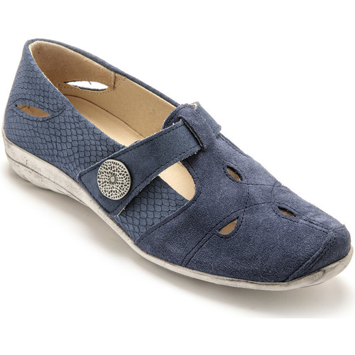 Pediconfort Salomés à aérosemelle ultra souples Bleu - Chaussures Sandale  Femme 76,99 €