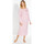 Vêtements Femme Pyjamas / Chemises de nuit Lingerelle by Daxon - Lot de 2 chemises de nuit manches longue fondrosefondblanc