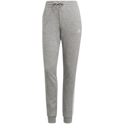 Vêtements Femme Pantalons adidas Originals Pantalon femme  Essentials French Terry 3-Bandes gris chiné/blanc