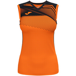 Vêtements Femme T-shirts manches courtes Joma Maillot sans manches femme  Supernova II orange/noir