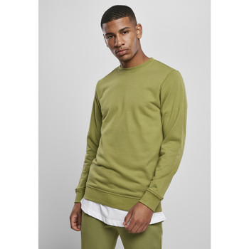 Vêtements Homme Sweats Urban Classics Sweatshirt outline basic terry crew Vert