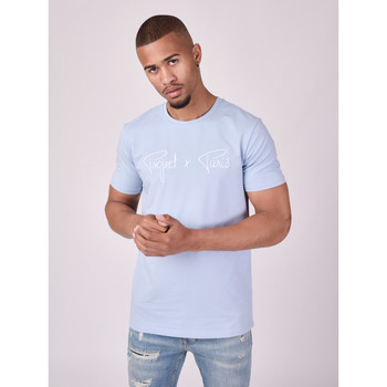 Vêtements Homme T-shirts & Polos Douceur d intéri Tee Shirt 1910076 Bleu