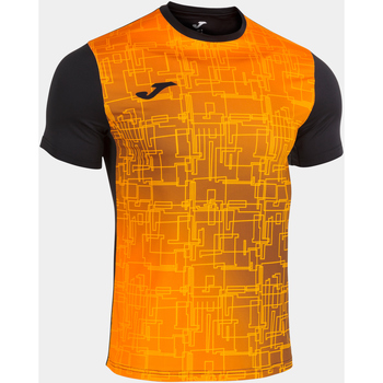 Vêtements Garçon T-shirts & Polos Joma T-shirt  Elite VIII orange/noir