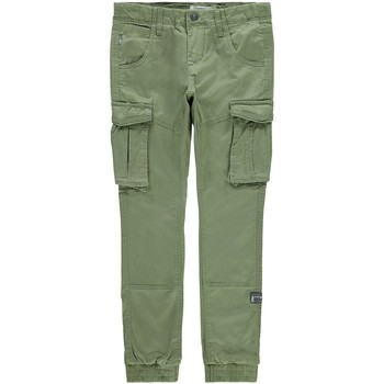 Vêtements Garçon Pantalons cargo Name it Pantalon cargo garçon  nitbamgo deep lichen green