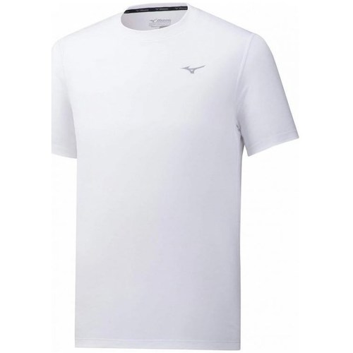 Vêtements Homme T-shirts BEAMSs courtes Mizuno Impulse Core Tee Blanc