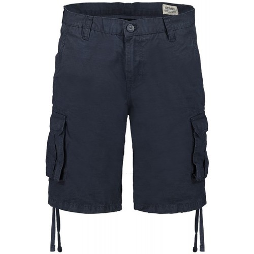Vêtements Homme Shorts / Bermudas Scout Bermuda  100% coton à poche (BRM10252) Bleu