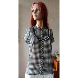 Vêtements Femme Chemises / Chemisiers Sans marque Chemise à carreaux H&M, Taille 36 Multicolore
