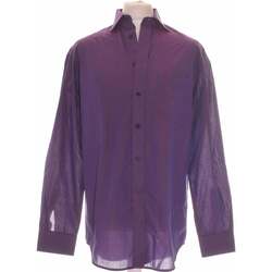 Vêtements Homme Chemises manches longues Balmain Chemise Manches Longues  42 - T4 - L/xl Violet