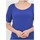Vêtements Femme Le Temps des Cerises Georgedé Top Vega en Jersey Bleu Royal Bleu
