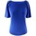 Vêtements Femme Le Temps des Cerises Georgedé Top Vega en Jersey Bleu Royal Bleu