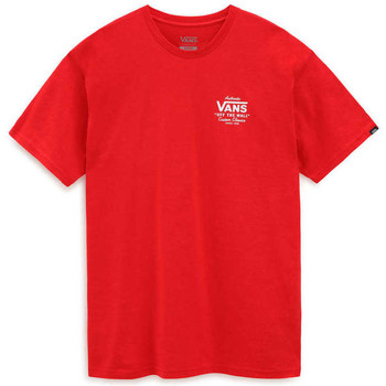 Vêtements Homme T-shirts & Polos Vans T-Shirt  MN Holder ST Classic High Risk Red/White Rouge