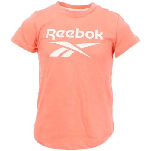 Vêtements Fille T-shirts blacks courtes Reebok Sport REE-H74112 Orange