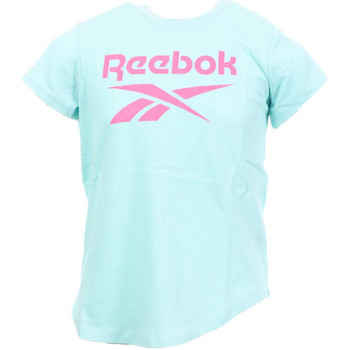 Vêtements Fille T-shirts manches courtes Reebok Sport REE-H74112 Turquoise