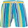 Vêtements Homme Maillots / Shorts de bain Les Loulous De La Plage Montauk 356 Larges rayures - Maillot Short de bain homme Bleu
