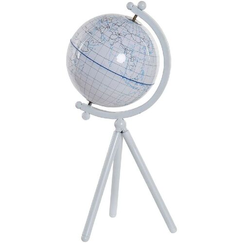 Sacs à dos Bougies / diffuseurs Item International Globe Terrestre sur trépied - 36 cm Blanc