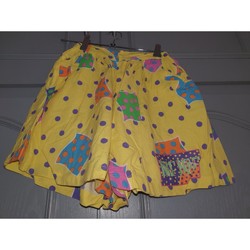 Vêtements Fille Shorts / Bermudas Naf Naf Jupette short colorée fille Multicolore