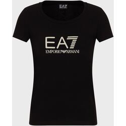 Vêtements Femme Débardeurs / T-shirts sans manche Ea7 Emporio Armani 8NTT63 Noir