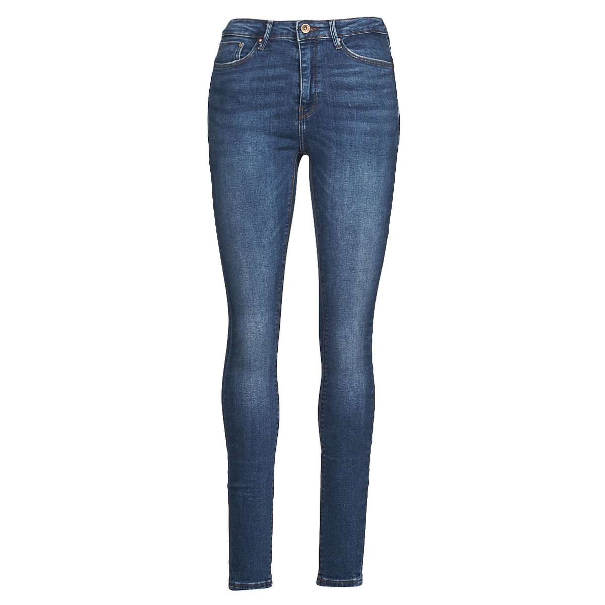 Vêtements Femme htr Jeans slim Only ONLPAOLA Bleu medium