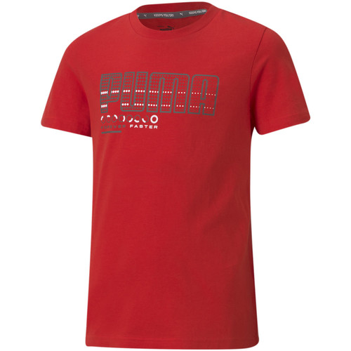 Vêtements Enfant T-shirts Homme courtes Puma T-shirt Active Rouge