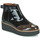 Chaussures Femme Boots Fericelli JANDICI Noir / Marron