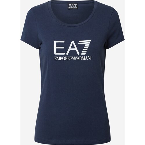 Vêtements Femme Débardeurs / T-shirts sans manche Ea7 Emporio Armani 8NTT63 Bleu