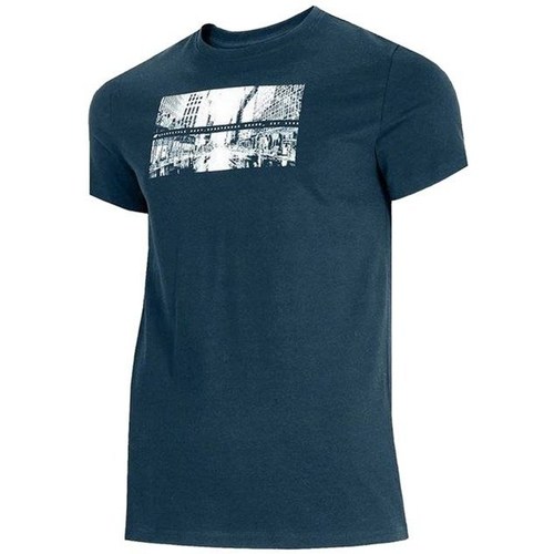 Vêtements Homme T-shirts manches courtes 4F TSM025 Marine