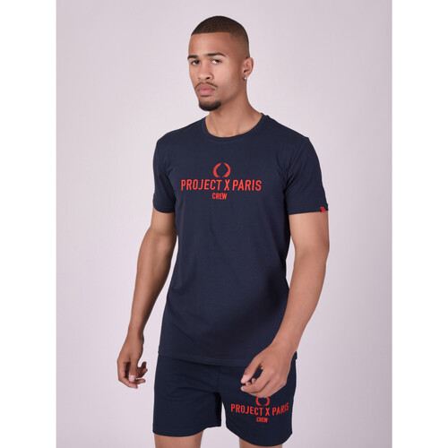 Vêtements Homme polo-shirts men cups robes storage Project X Paris Tee Shirt 2110169 Bleu