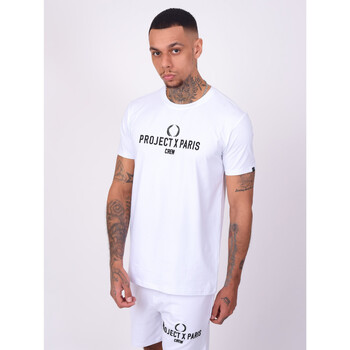 Homme Project X Paris Tee Shirt 2110169 Blanc - Vêtements T-shirts manches courtes Homme 29 