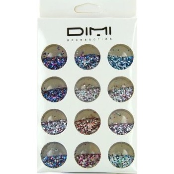 Beauté Femme Accessoires ongles Dimi Accessories Dimi - Boîte de 12 pots paillettes pour ongles Autres