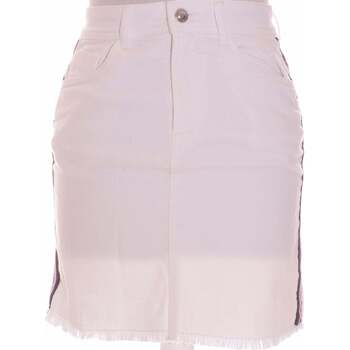 Vêtements Femme Jupes Zara jupe courte  36 - T1 - S Blanc Blanc