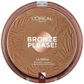 Beauté Blush & poudres L'oréal Bronze Please! La Terra 03-medium Caramel 