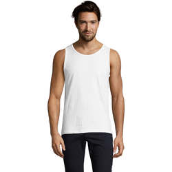 Vêtements Homme Débardeurs / T-shirts sans manche Sols Justin camiseta sin mangas Blanco