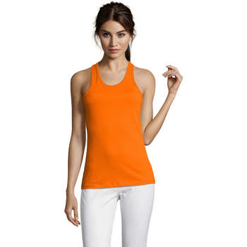 Vêtements Femme Débardeurs / T-shirts sans manche Sols Justin camiseta sin mangas Orange