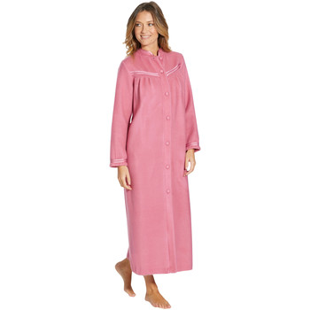 Vêtements Femme Pyjamas / Chemises de nuit Lingerelle Robe de chambre molleton courtelle rose