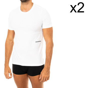 Sous-vêtements Homme Maillots de corps Calvin Klein Jeans NM1686A-100 Blanc