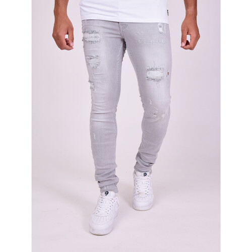 Vêtements Homme Jeans skinny Millennium Yakwarm Legging Jean TP21007 Gris