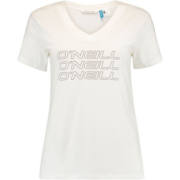 Vêtements Femme T-shirts manches courtes O'neill Triple Stack Blanc
